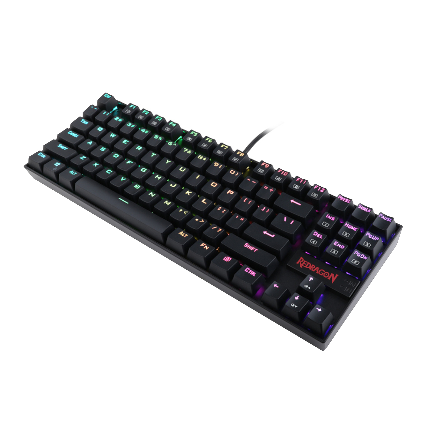 Redragon KUMARA RGB Mechanical Gaming Keyboard - Black - Image 5