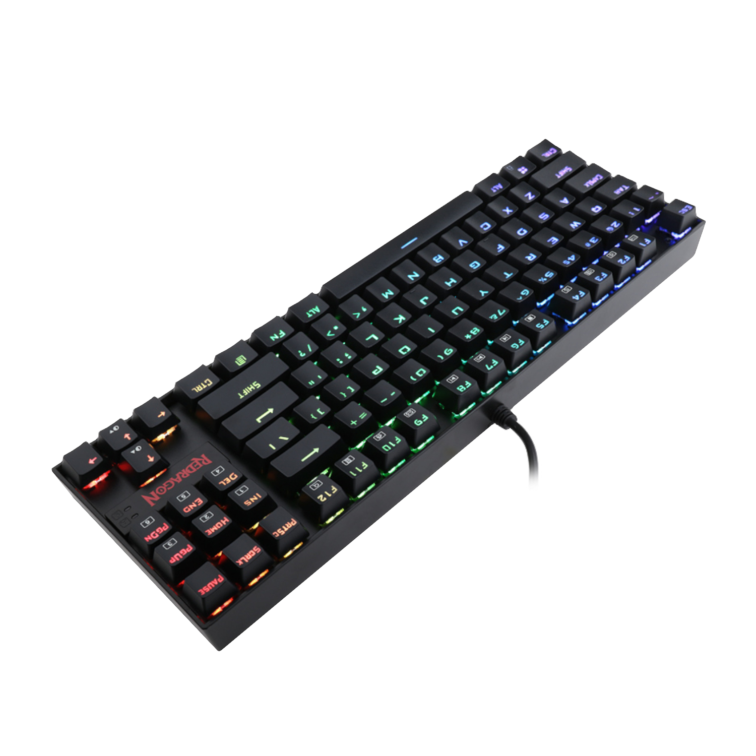 Redragon KUMARA RGB Mechanical Gaming Keyboard - Black - Image 6