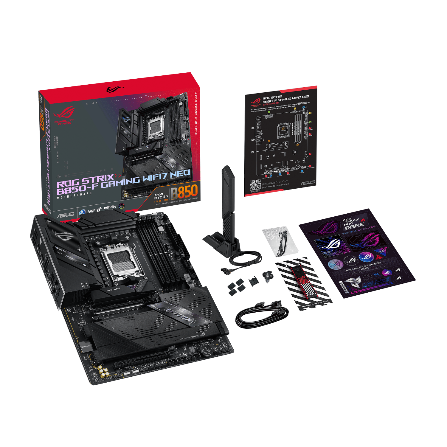 ASUS ROG STRIX B850-F GAMING WIFI7 NEO AM5 ATX Gaming Motherboard - Image 6