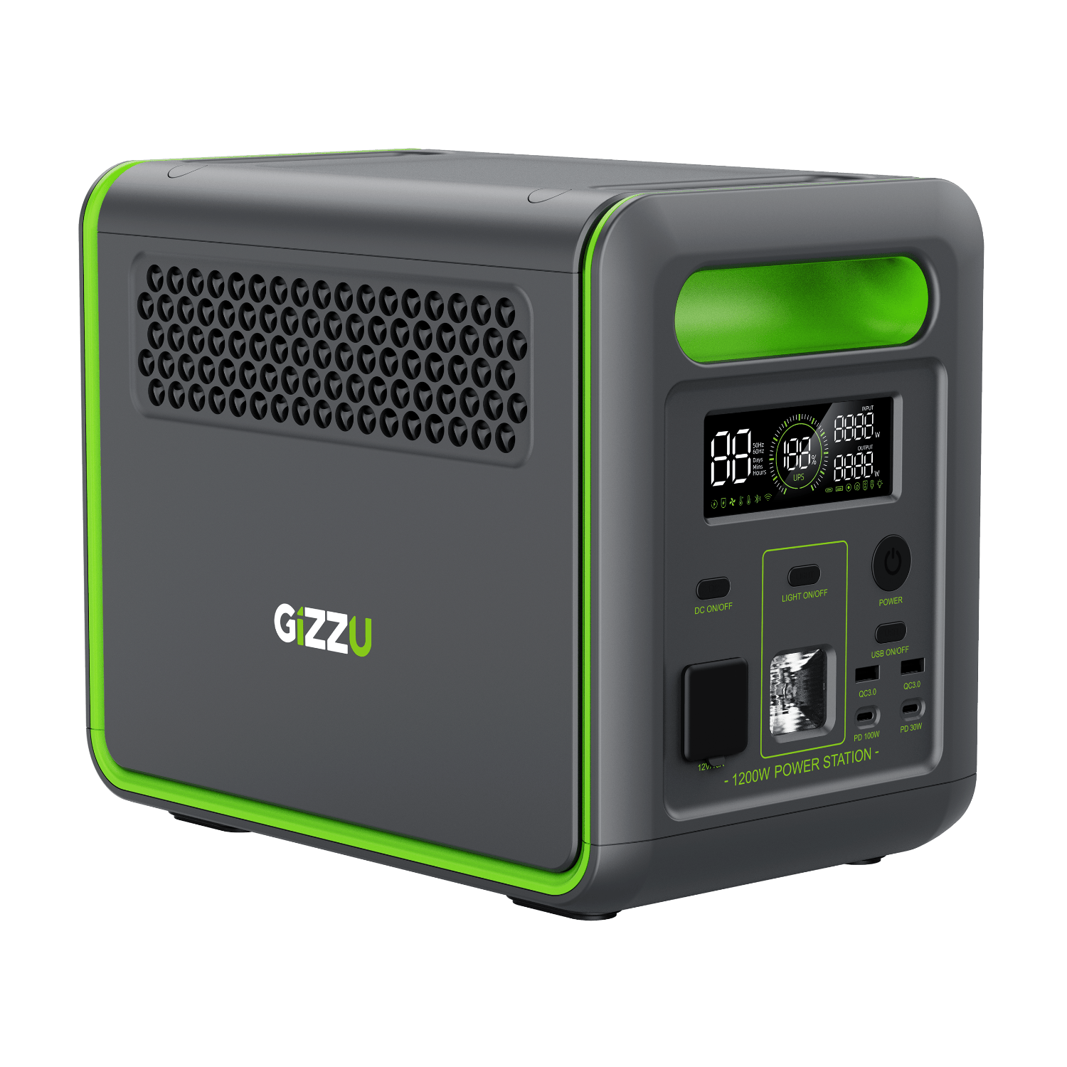 Gizzu HERO MAX 1024WH/1000W UPS Power Station With App - Image 2