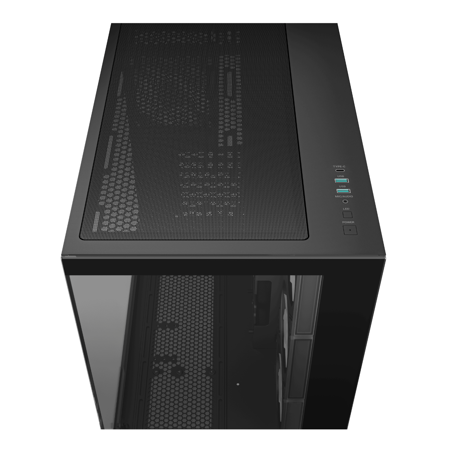 DeepCool CG530 4F Tempered Glass ATX Gaming Chassis - Black - Image 4