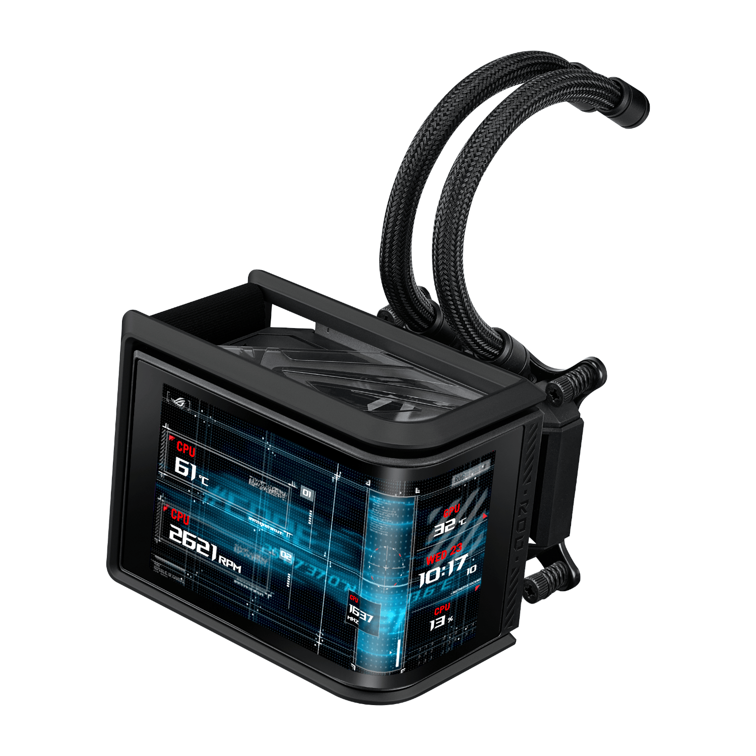 ASUS ROG Ryuo IV SLC 360mm ARGB Liquid CPU Cooler - Black - Image 4